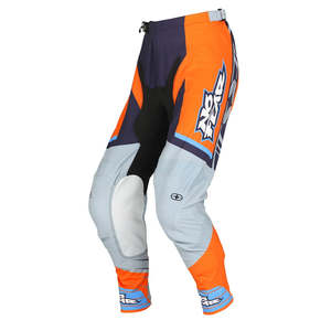 No Fear Youth Elektron Icon MX Pants Orange/Blue/white
