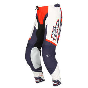 Motocross Pants: No Fear Elektron Patriot MX Pants (red/white/blue)
