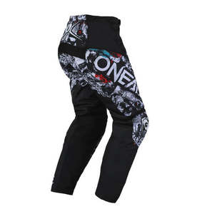 Motocross Pants: O'Neal ELEMENT Attack Pant - Black/White