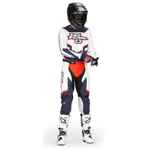 No Fear Elektron Patriot MX Jersey - Red/Navy/White