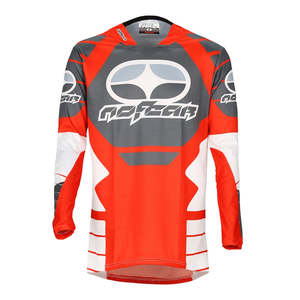 No Fear Elektron Strike Jersey - Fluro Red