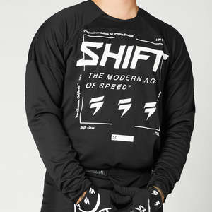 Motocross Jerseys Jackets: SHIFT WHITE LABEL BLISS JERSEY [BLACK/WHITE]