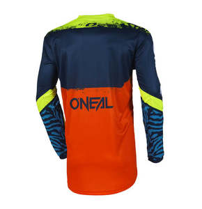 Motocross Jerseys Jackets: O'Neal Youth ELEMENT Shocker Jersey - Blue/Orange