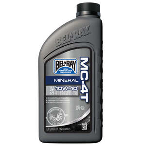 Motorcycle Oils Lubricants: Bel-Ray MC-4T Mineral Engine Oil