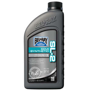 Motorcycle Oils Lubricants: Bel-Ray SL-2 Semi-Synthetic 2T Engine Oil