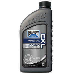 Motorcycle Oils Lubricants: Bel-Ray EXL Mineral 4T Engine Oil