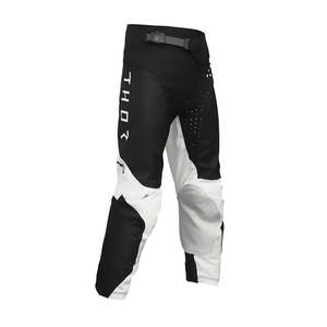 Motocross Pants: THOR PANTS LAUNCH YOUTH STORM BLACK