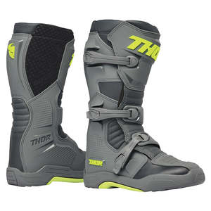 Motocross Boots: THOR BLITZ XR BOOTS GY/CH