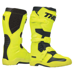 Motocross Boots: THOR BLITZ XR BOOTS AC/BK