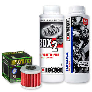 IPONE & HIFLO Oil Change Kit - Honda