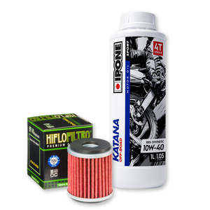 IPONE & HIFLO Oil Change Kit - Yamaha