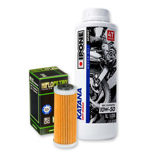 IPONE & HIFLO Oil Change Kit - Husqvarna