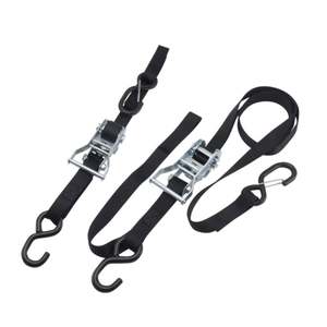 Tie Downs Fork Support: DRC T2 Ratchet Tie Down - Black