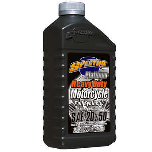 Motorcycle Oils Lubricants: SPECTRO Heavy Duty Platinum Full Synthetic Engine Lubricant