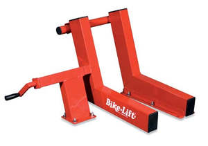 Stands Ramps: Bike Lift W40 Bench Wheel Clamp