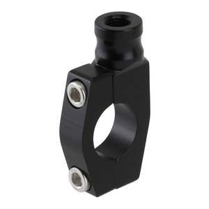 Handlebars Mounts: DRC 10mm Mirror Holder - Black