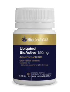 Bioceuticals: BioCeuticals Ubiquinol BioActive 150mg
