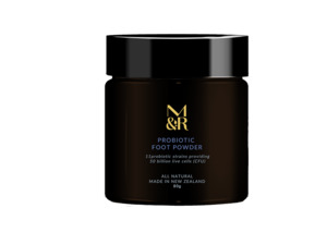 M R Essentials: M&R Essentials Probiotic Foot Powder