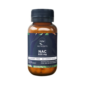 Raw Nutrients NAC 600mg