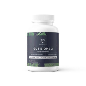 Raw Nutrients Gut Biome 2 Candida Care