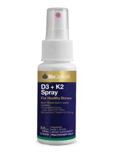 Home Page Supplements: BioCeuticals D3 + K2 Spray