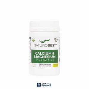Naturobest: NaturoBest Calcium & Magnesium Plus K2 & D3
Natural Lemon Lime
