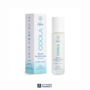 Coola Mineral Sun Silk Moisturizer Organic Face Sunscreen SPF30