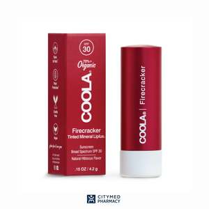Coola Mineral Liplux SPF30 - Firecracker