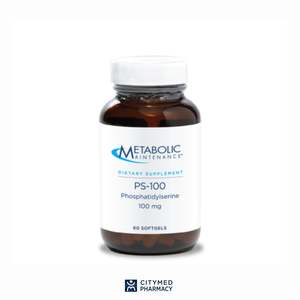 Metabolic Maintenance: Metabolic Maintenance PS-100
(Phosphatidylserine) 100mg