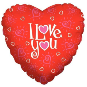 A Thousand Hearts Balloon  Helium Balloon