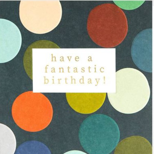 Products: Have A Fantastic Birthday Greeting Card