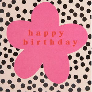 Products: Happy Birthday Polka Dots Greeting Card