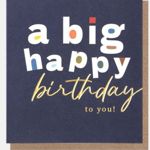 Products: A Big Happy Birthday To You Card
