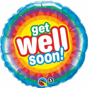 Products: Get Well Kaleidoscope Balloon