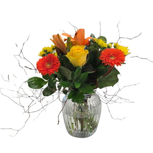 Mothers Day Flowers Giftbaskets Christchurch: Summertime Vase