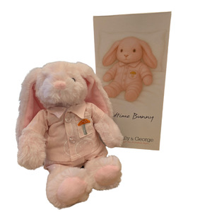 All Gift Baskets Boxes Hampers: Bedtime Pink Bunny with Gift Box