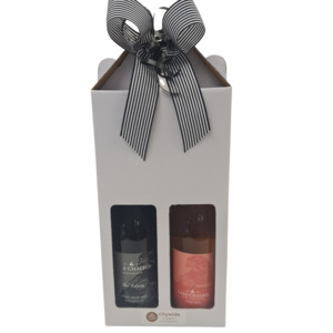 Mens Gift Basket: Duet of Wines in Gift Box