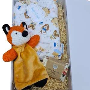 The Fox Is In The Box Gift Basket