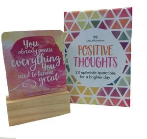 Mens Gift Basket: Little Affirmations - Positive Thoughts