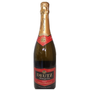 Mens Gift Basket: Bottle Of Deutz Bubbles