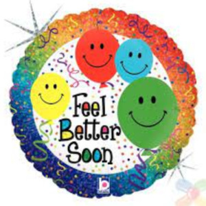 Feel Better SoonHelium Balloon