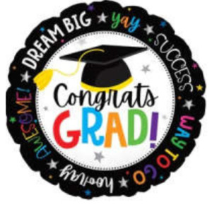 Graduation Flowers And Gifts Christchurch: Graduation Helium Balloon