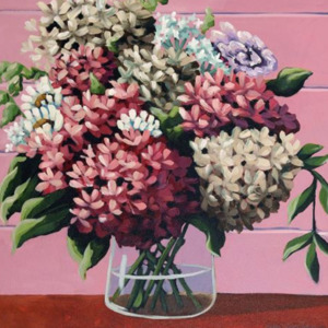 Flowers Christchurch: Vase Of Flowers Card