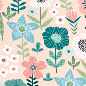 Add A Card: Floral Small Greeting Card