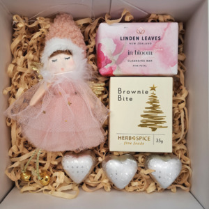 Products: Christmas Pink Angel Gift Box.
