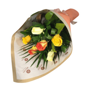 Graduation Flowers And Gifts Christchurch: Bouquet of Mixed Roses