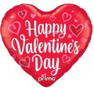 Happy Valentines Day Hearts Balloon