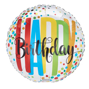 Products: Happy Birthday Balloons - Dotty