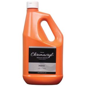 Art: Chromacryl Acrylic Paint 2l Orange