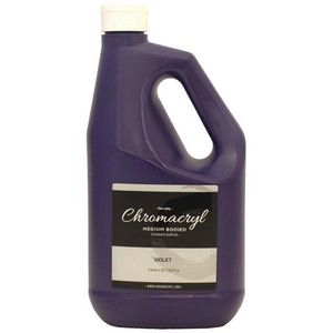 Art: Chromacryl Acrylic Paint 2l Violet